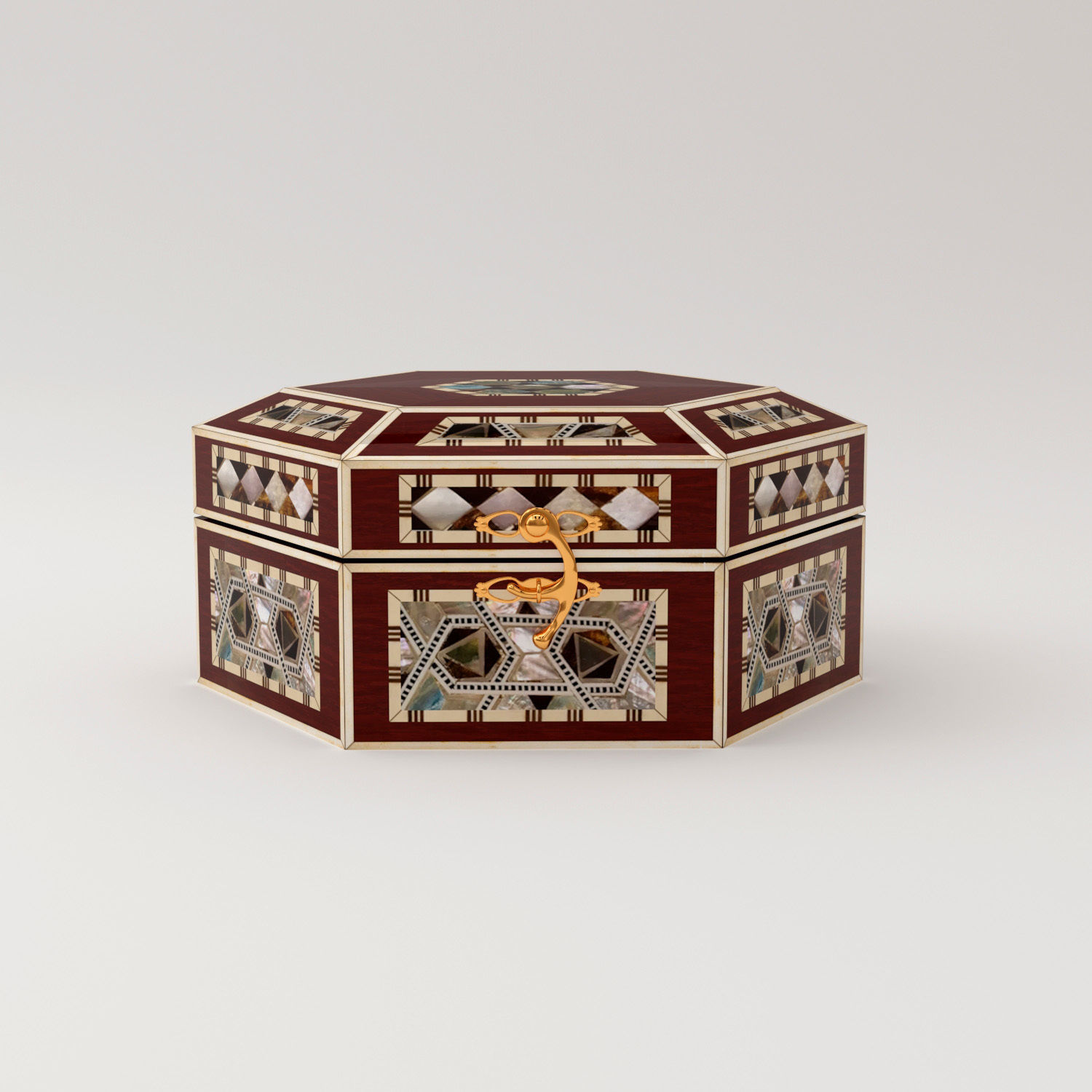Jewelry Box 01 3D model_5