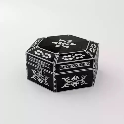 Jewelry Box 02 3D model