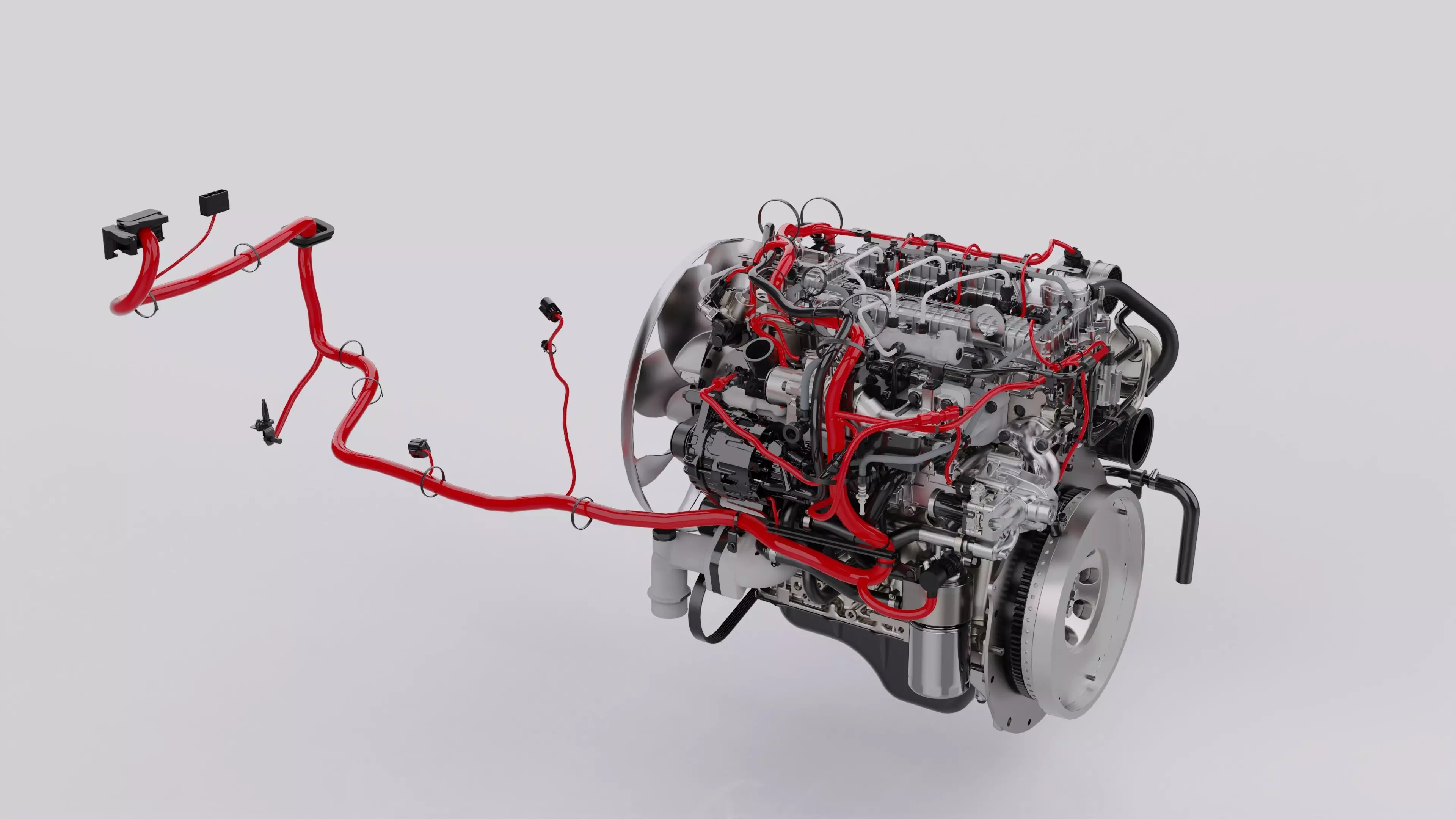 Automotive Engine 3D model