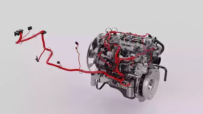 Automotive Engine 3D model