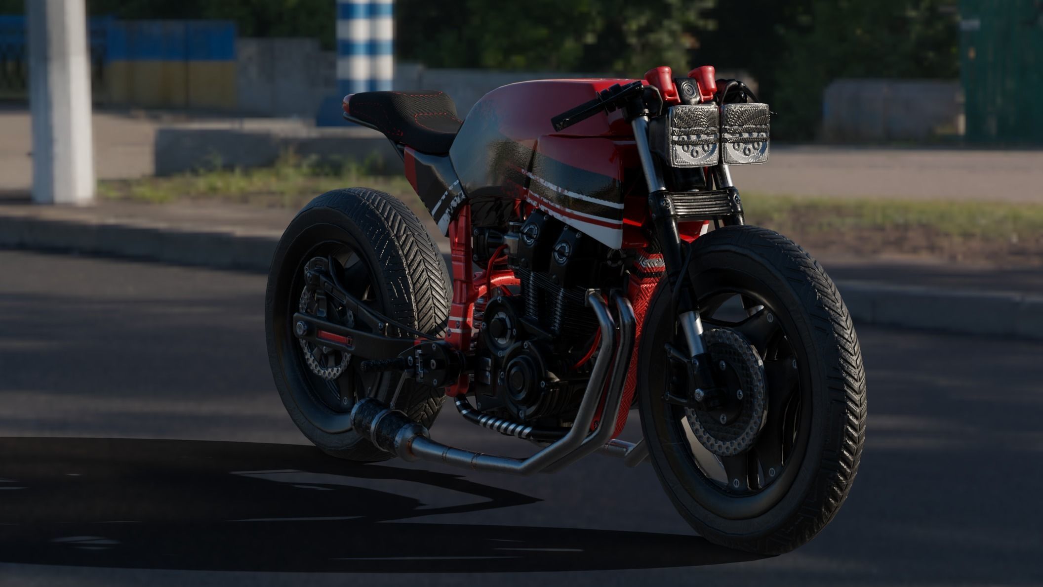 Racing Bike 3D model_18