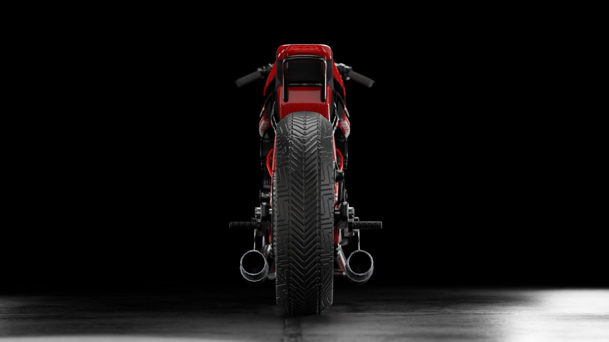 Racing Bike 3D model_11