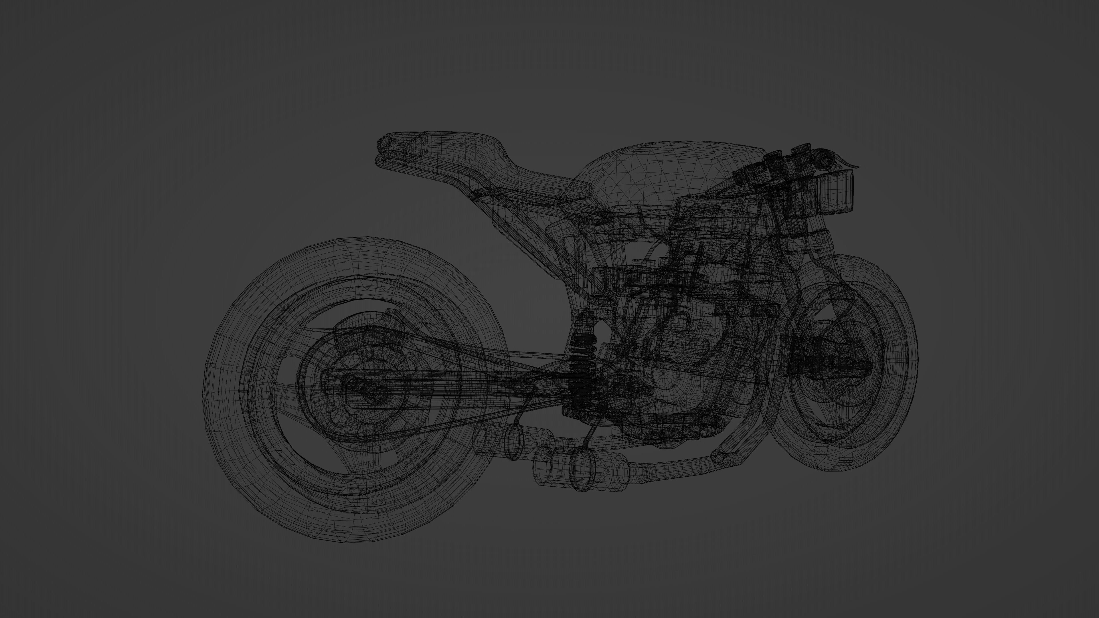 Racing Bike 3D model_30