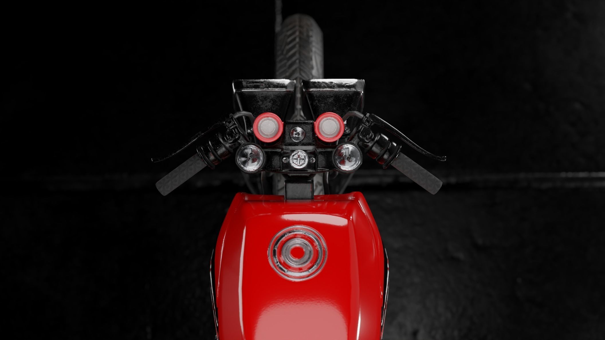 Racing Bike 3D model_17