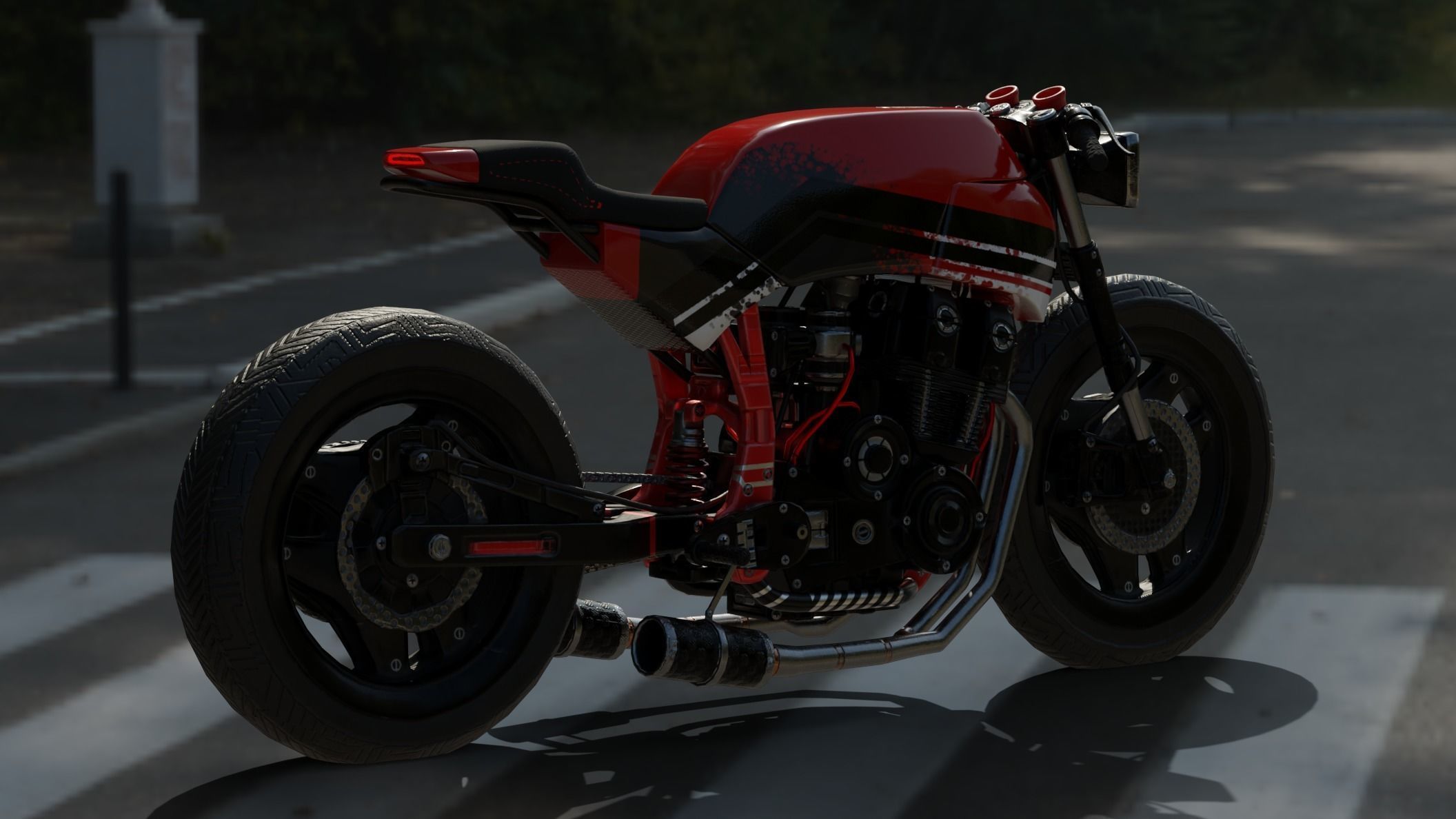 Racing Bike 3D model_20