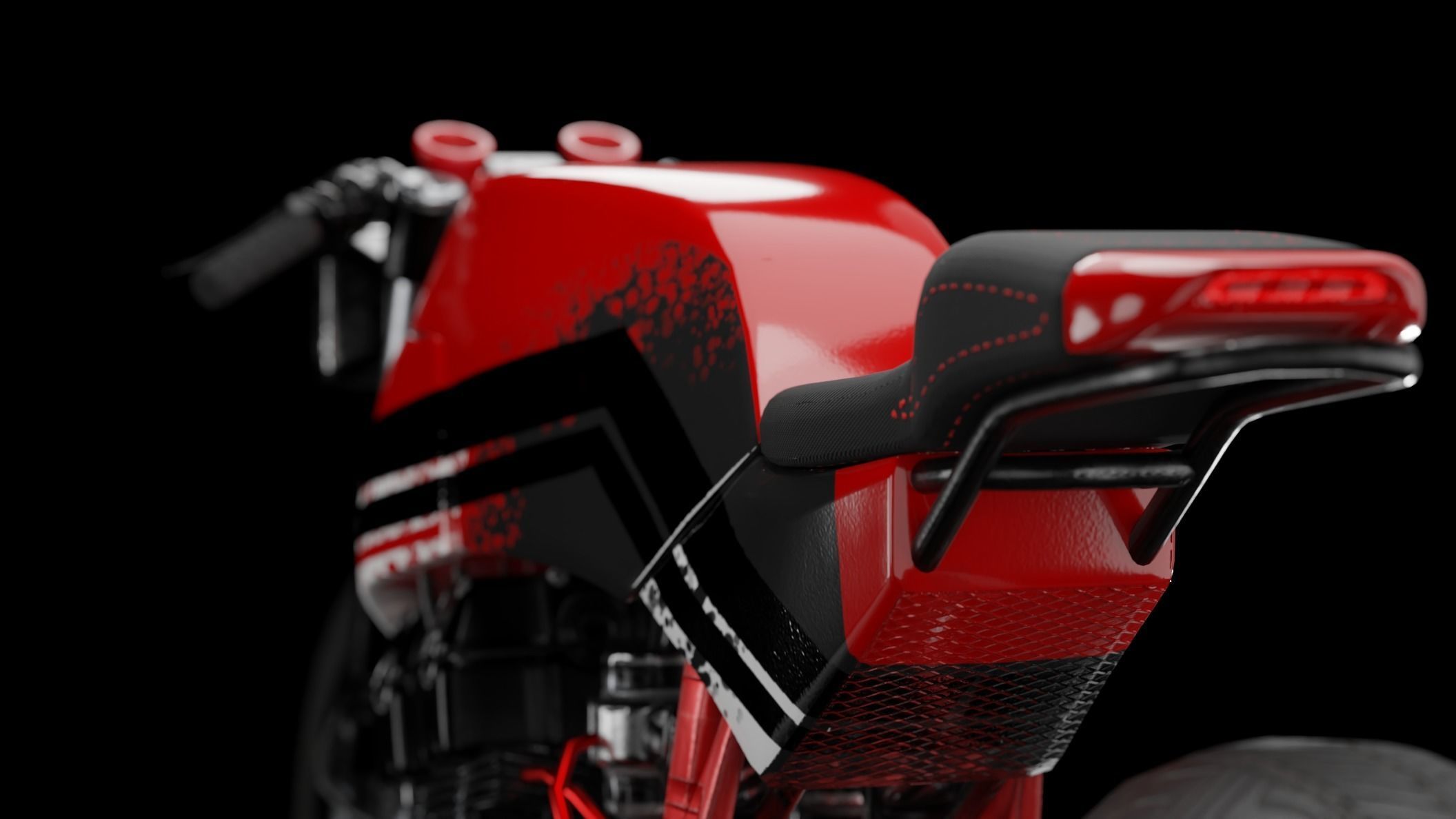 Racing Bike 3D model_12