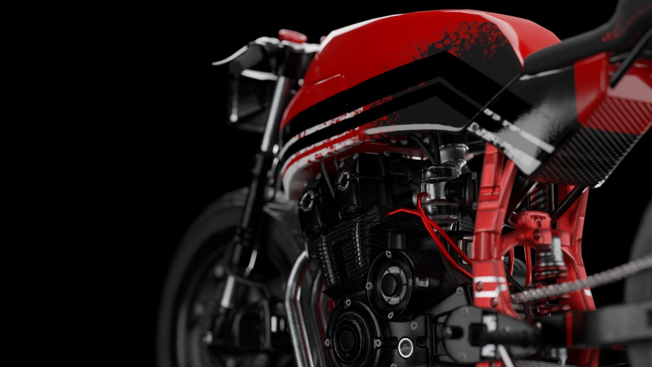 Racing Bike 3D model_15