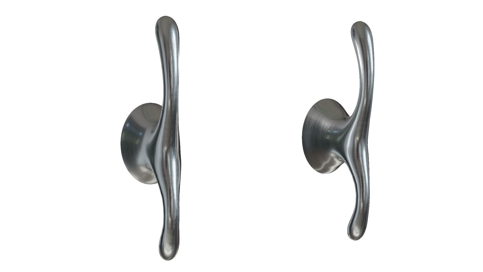 Coat Hook 3D Model Low-poly 3D model_8