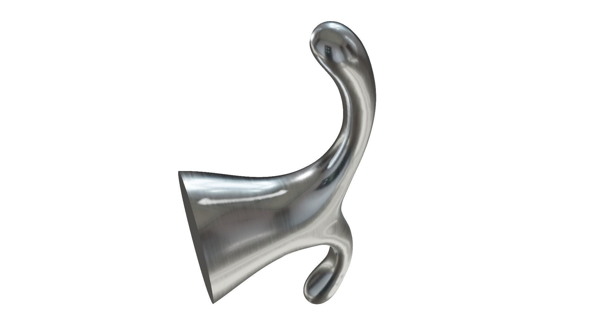 Coat Hook 3D Model Low-poly 3D model_6