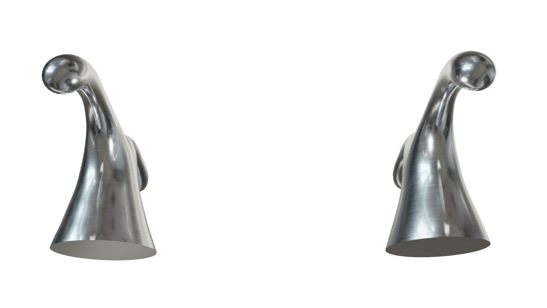 Coat Hook 3D Model Low-poly 3D model_1