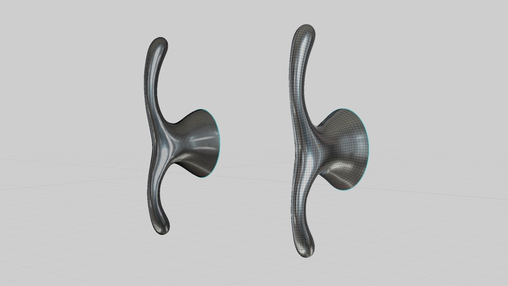 Coat Hook 3D Model Low-poly 3D model_10