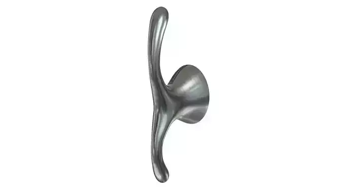 Coat Hook 3D Model Low-poly 3D model