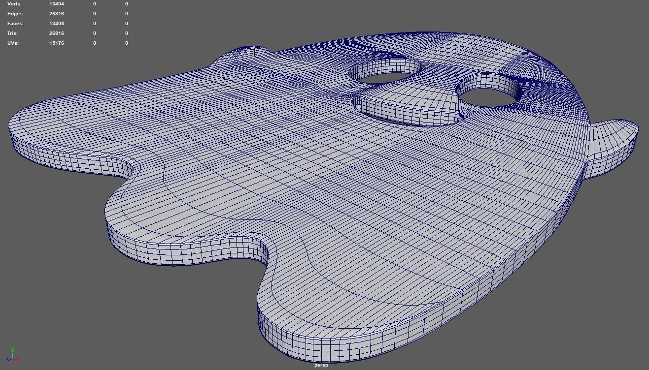 Ghost Candy Low-poly 3D model_7
