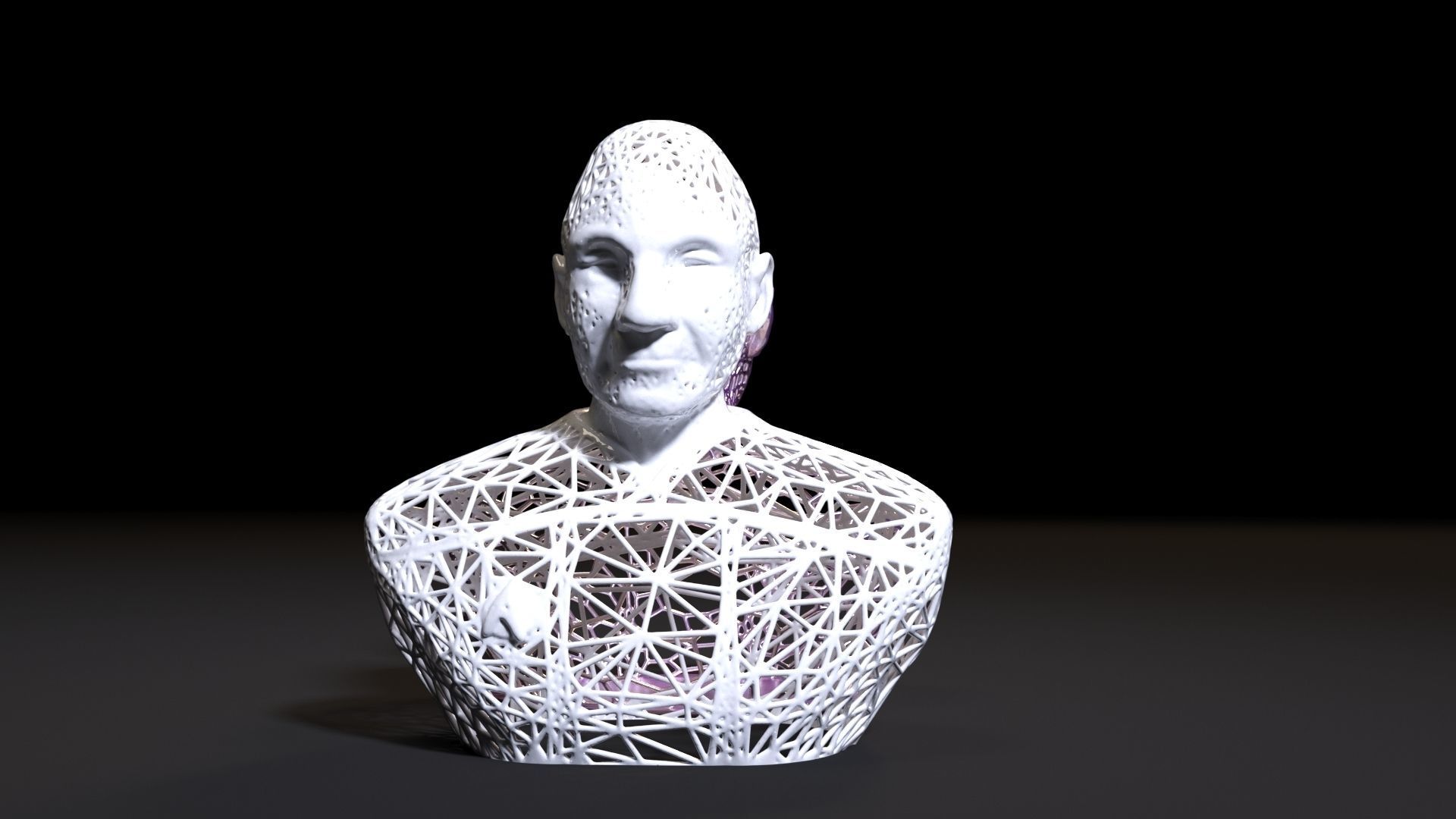 Patrick Stewart 3D print model_6