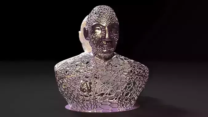 Patrick Stewart 3D print model