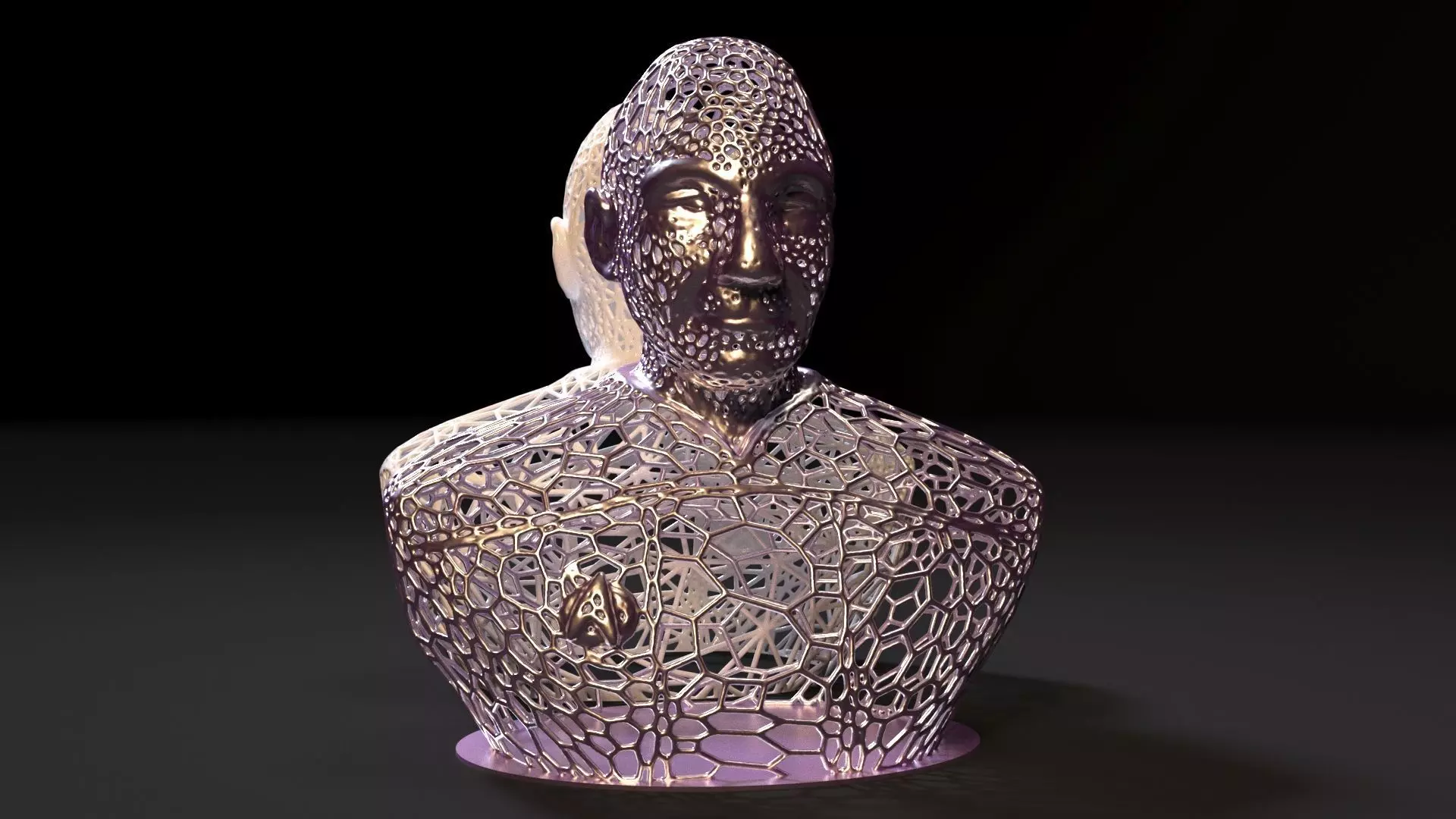 Patrick Stewart 3D print model_0