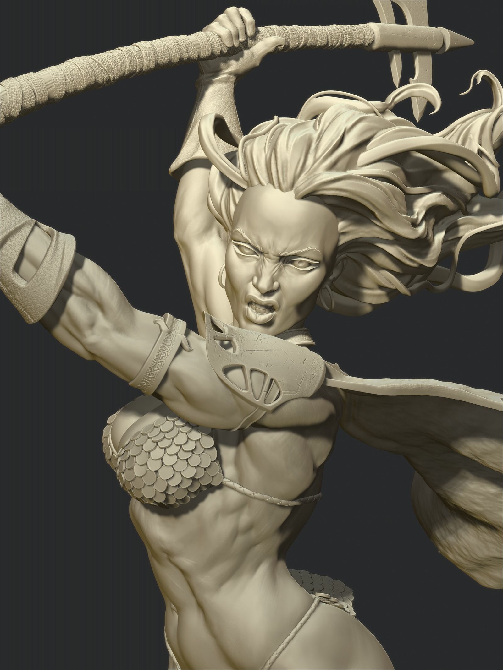 Red Sonja with NSFW  3D print model_12