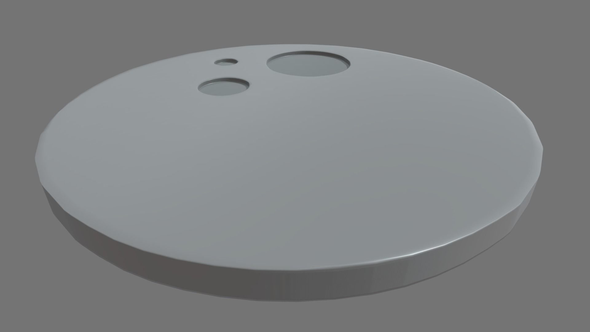 Moon Candy Low-poly 3D model_4