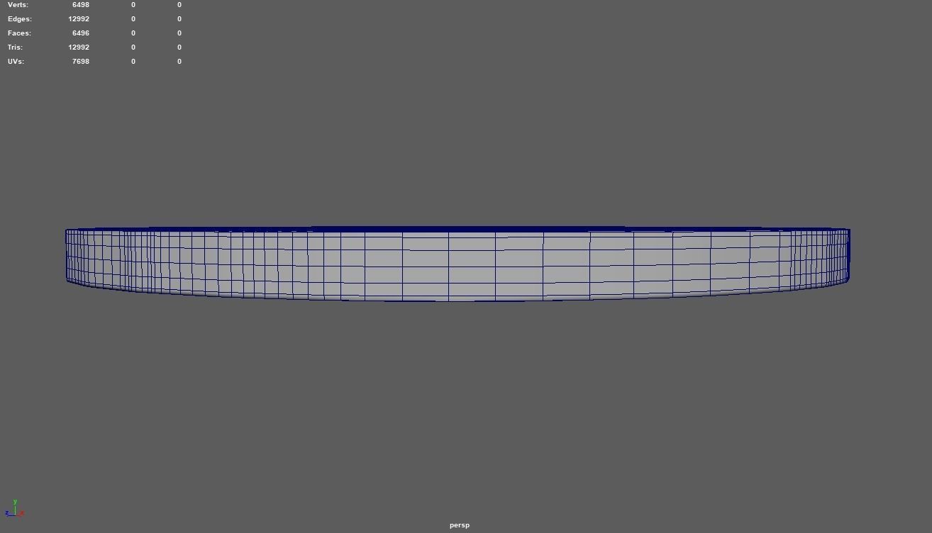 Moon Candy Low-poly 3D model_8