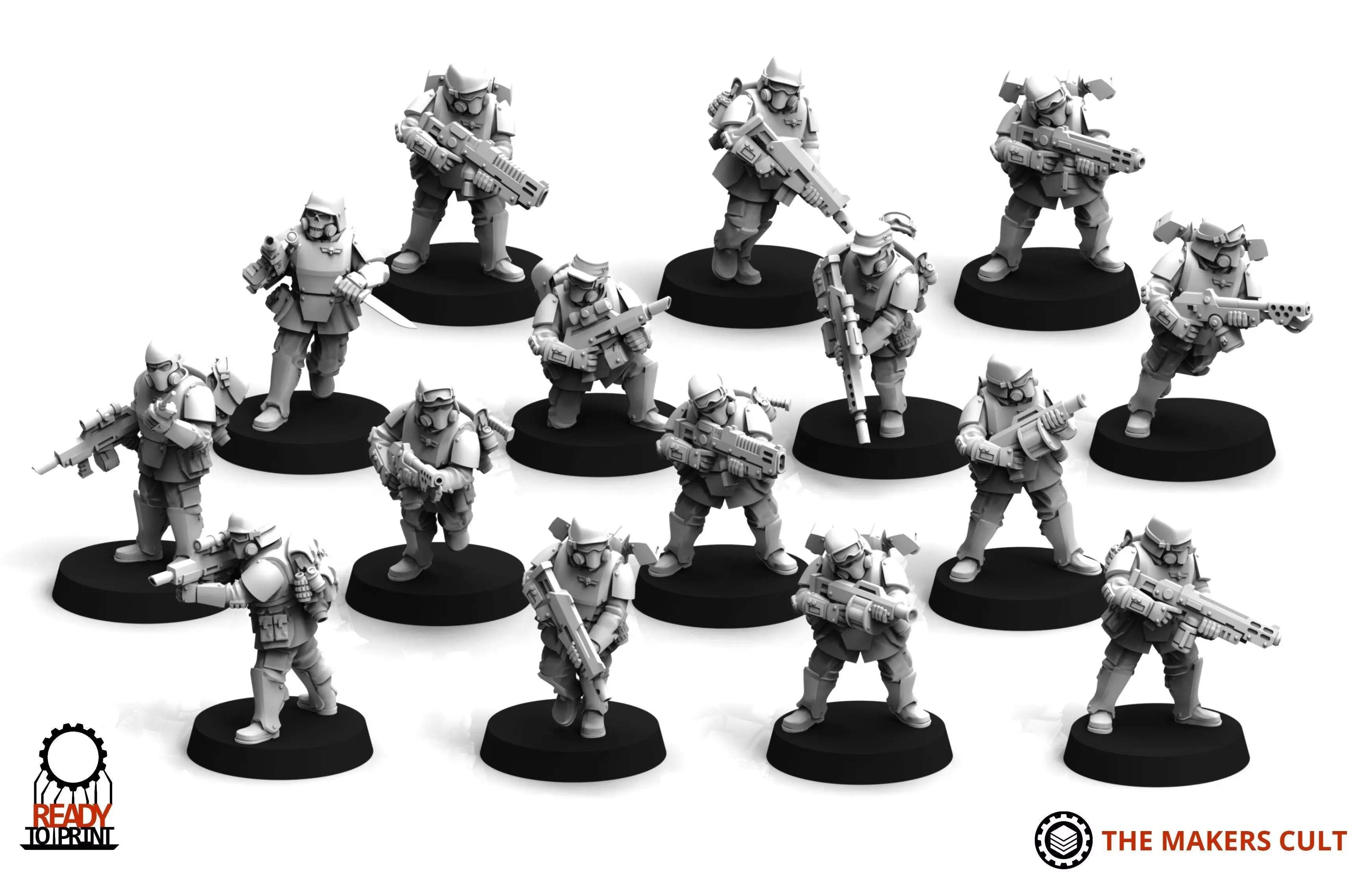 Universal Guard - Shock Infantry Builder 3D print model