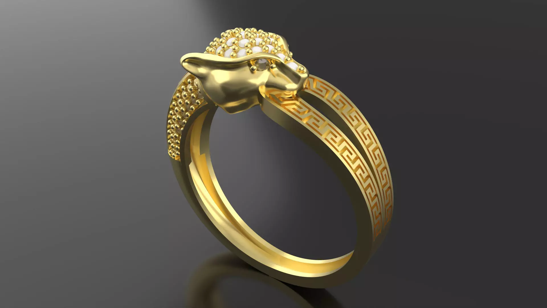 pantera panter rings 3D model