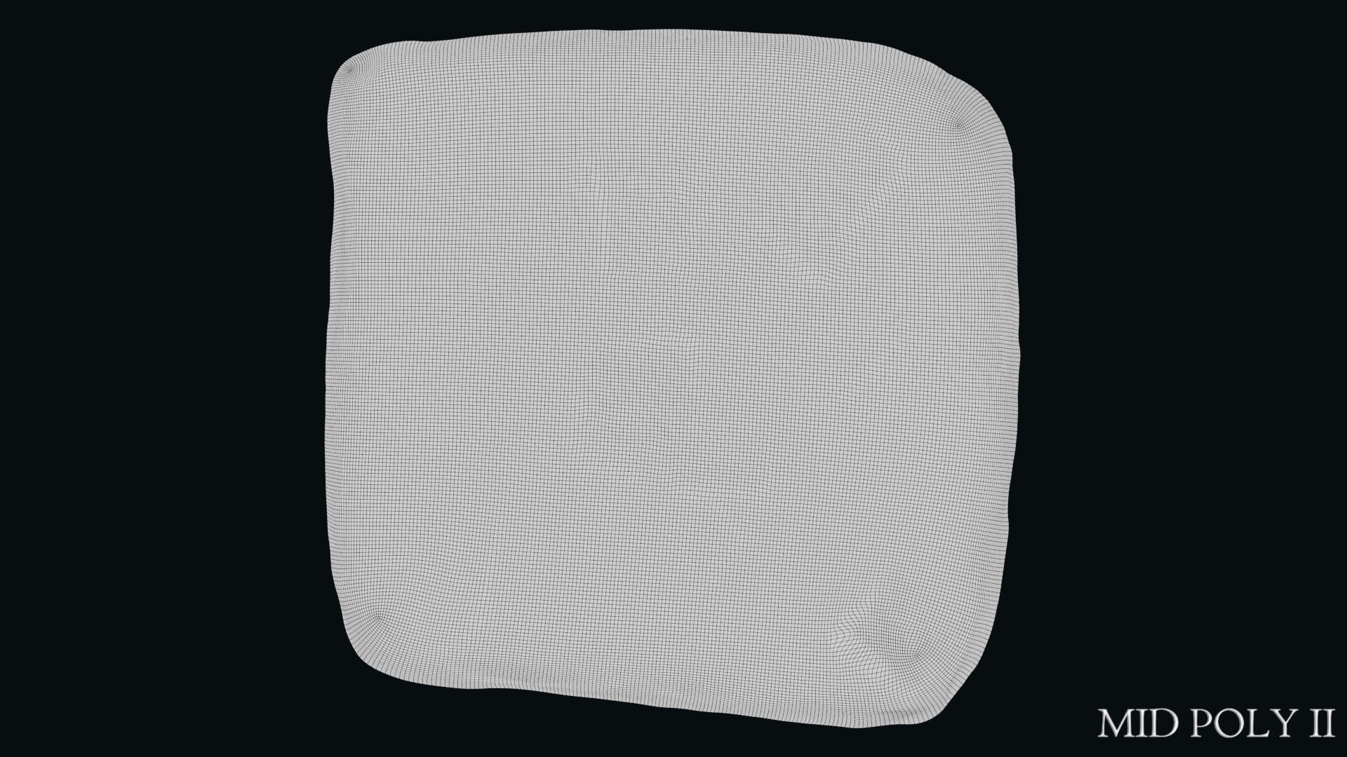 Luwian Hieroglyphic Slab Low-poly 3D model_51