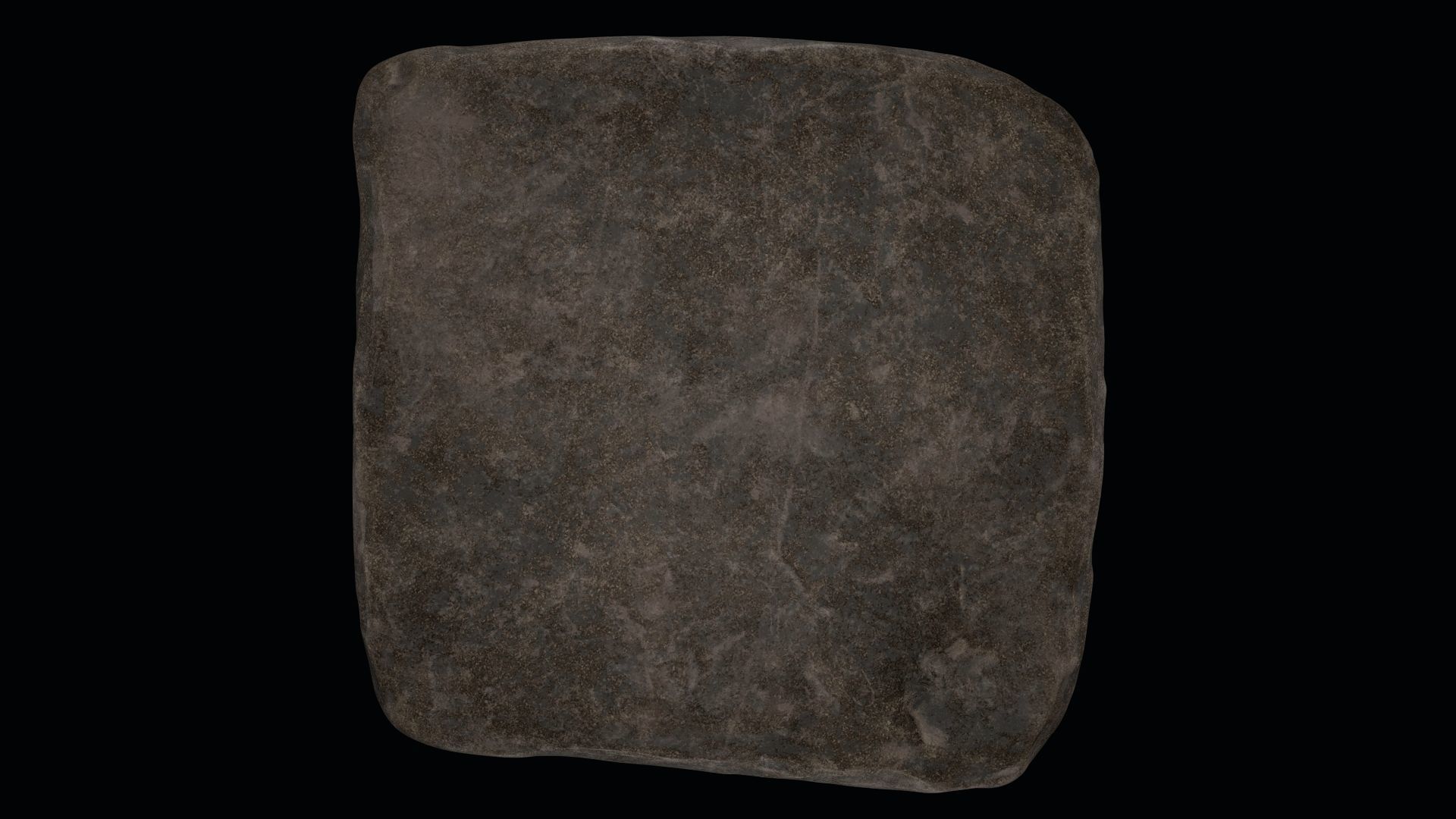 Luwian Hieroglyphic Slab Low-poly 3D model_8