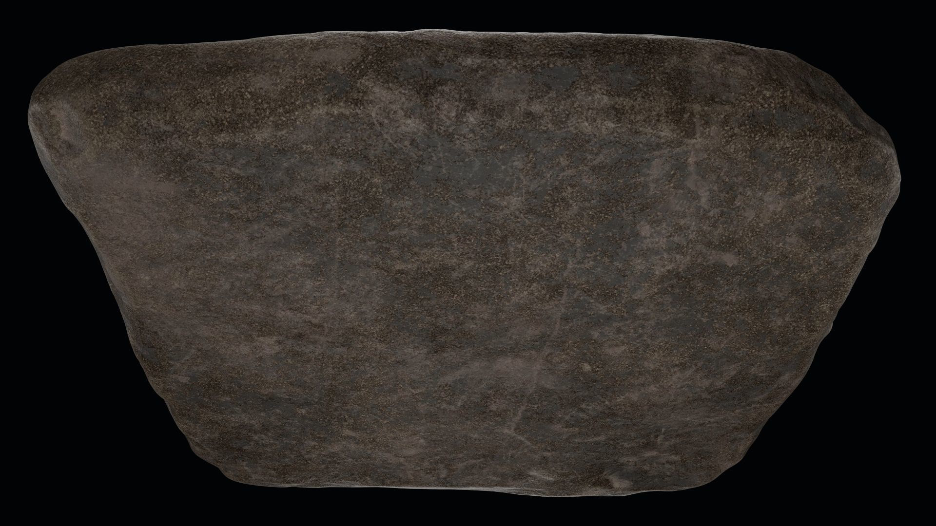 Luwian Hieroglyphic Slab Low-poly 3D model_9