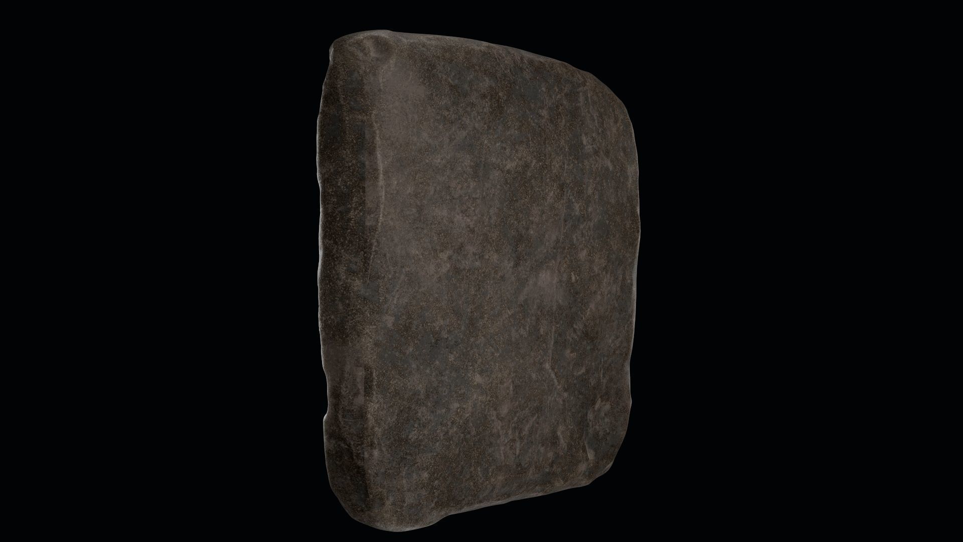 Luwian Hieroglyphic Slab Low-poly 3D model_15