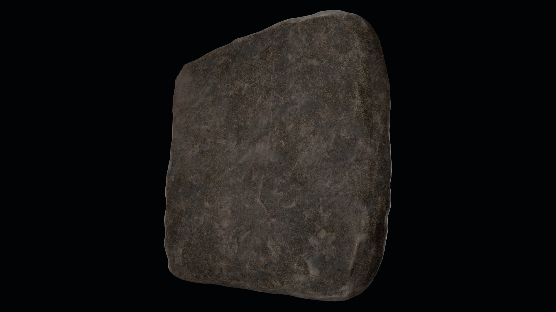 Luwian Hieroglyphic Slab Low-poly 3D model_7