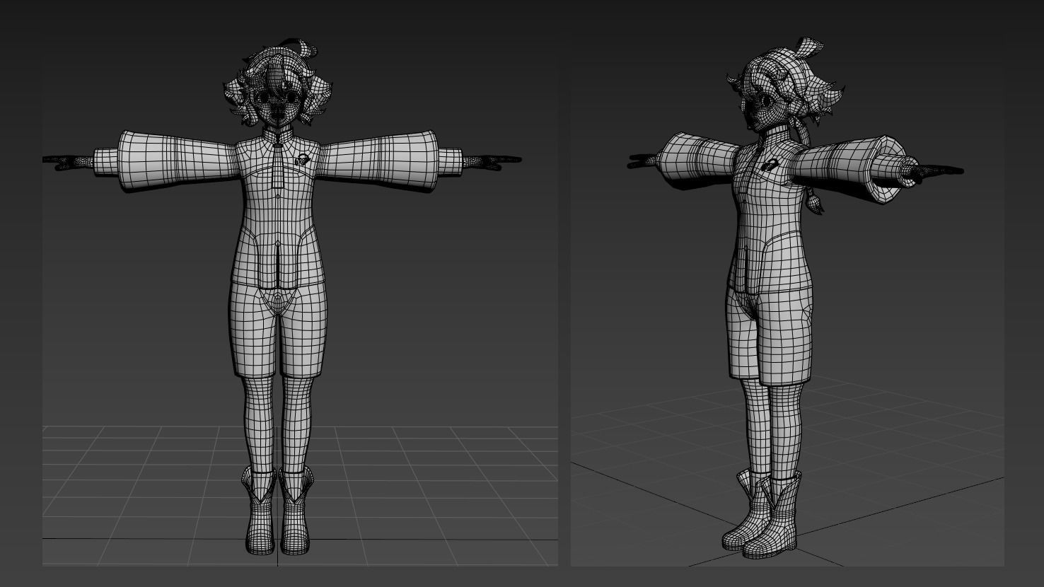 Suletta the Witch from Mercury VRChat avatar 3D model_4