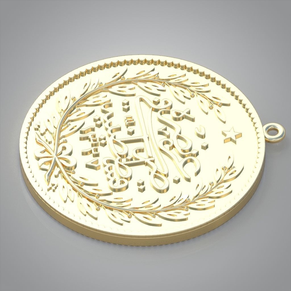 My Exclusive Pendant model 3D 01 3D print model_13