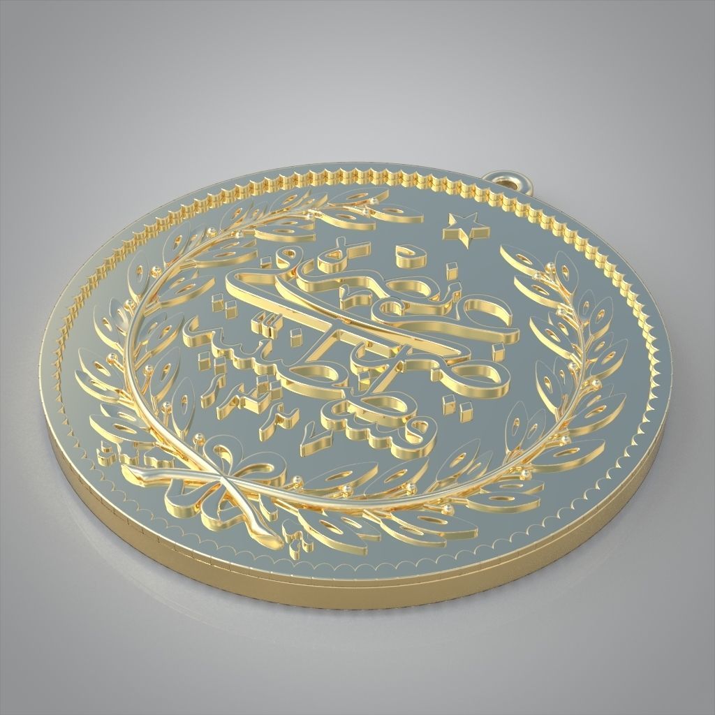 My Exclusive Pendant model 3D 01 3D print model_12