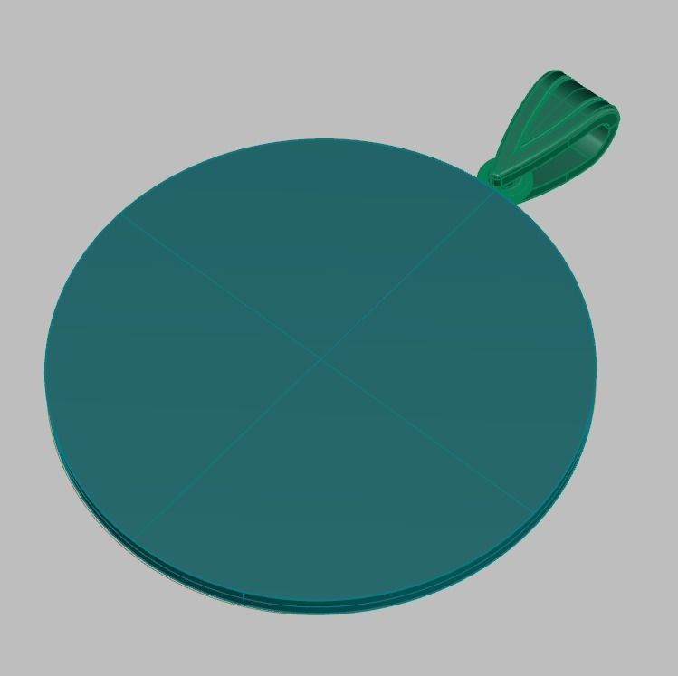 My Exclusive Pendant model 3D 01 3D print model_9