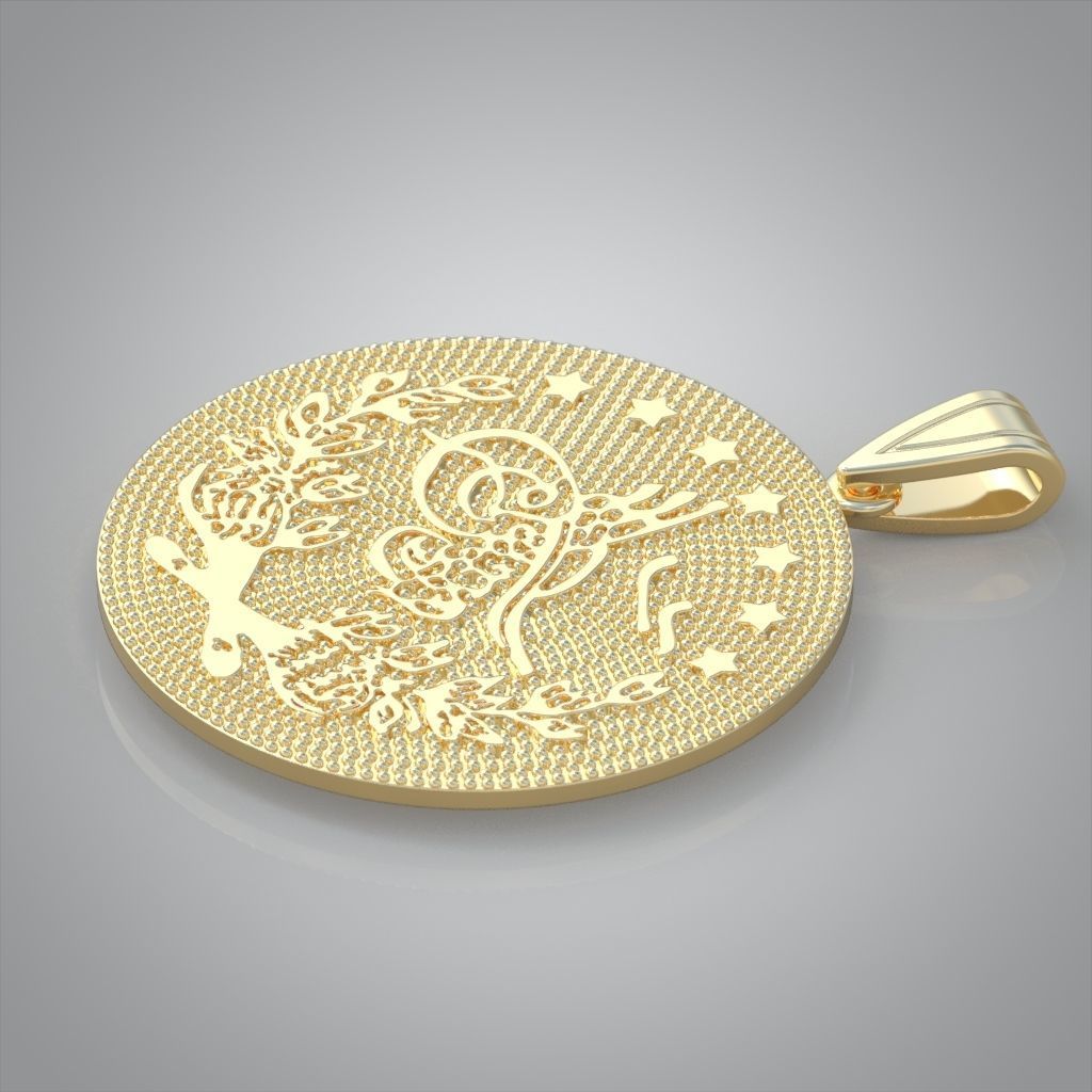 My Exclusive Pendant model 3D 01 3D print model_3