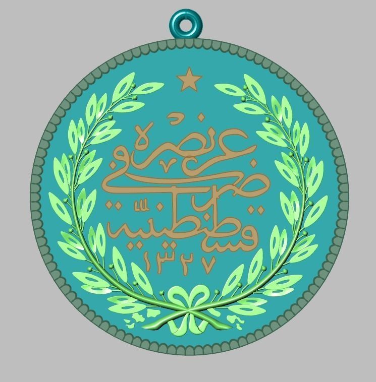 My Exclusive Pendant model 3D 01 3D print model_10