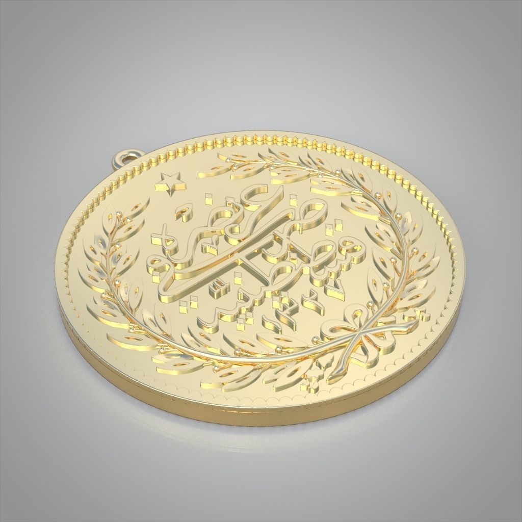 My Exclusive Pendant model 3D 01 3D print model_11