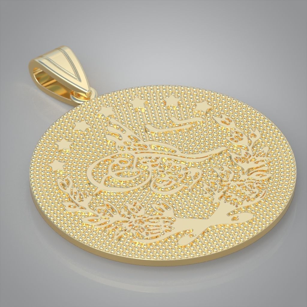 My Exclusive Pendant model 3D 01 3D print model_2
