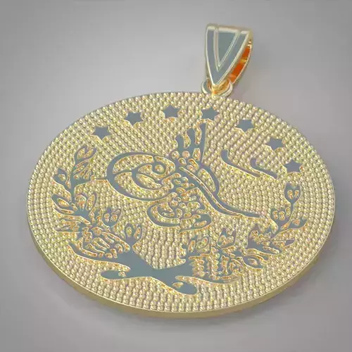 My Exclusive Pendant model 3D 01