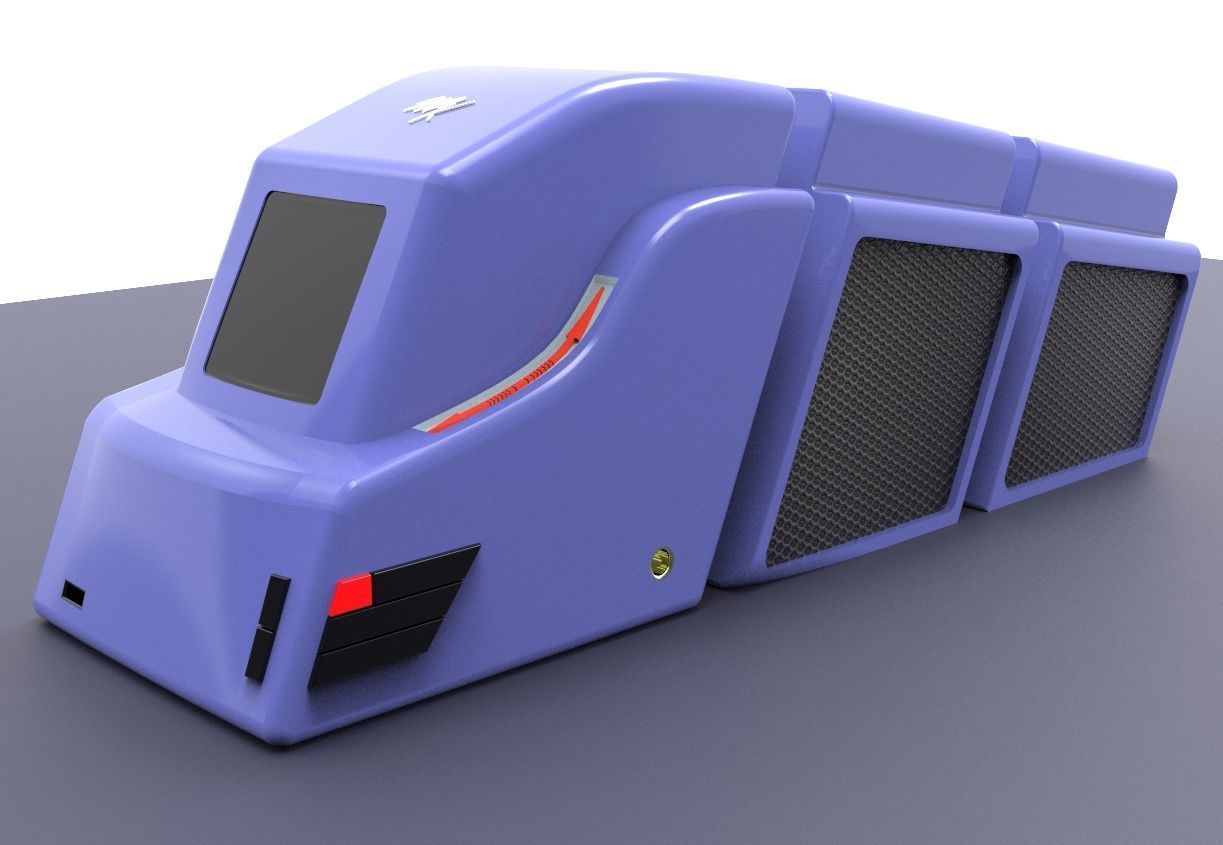 concept speaker 3D model_1