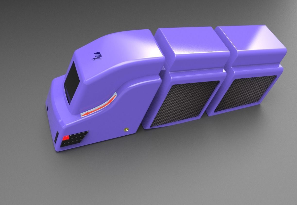 concept speaker 3D model_3