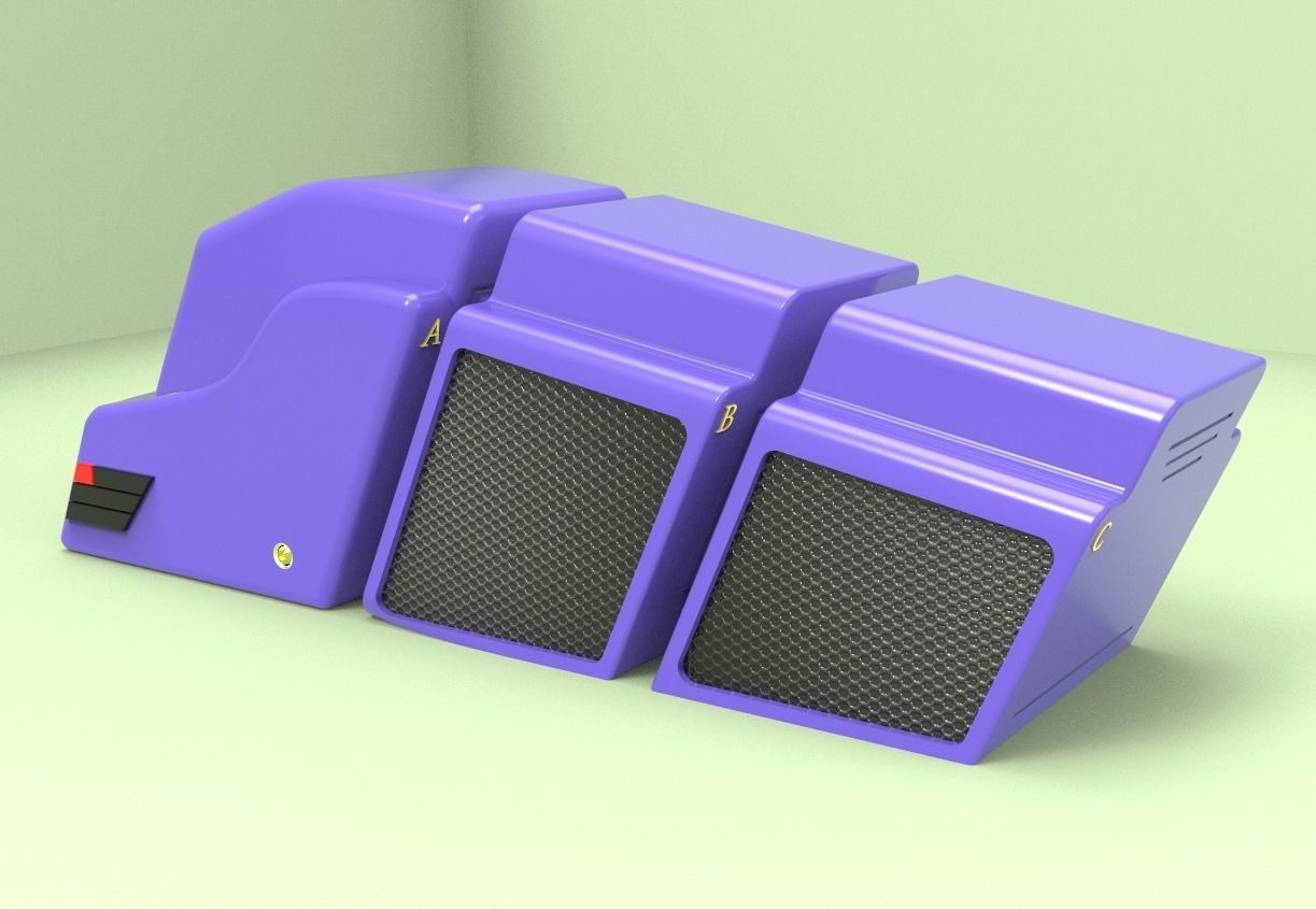 concept speaker 3D model_6
