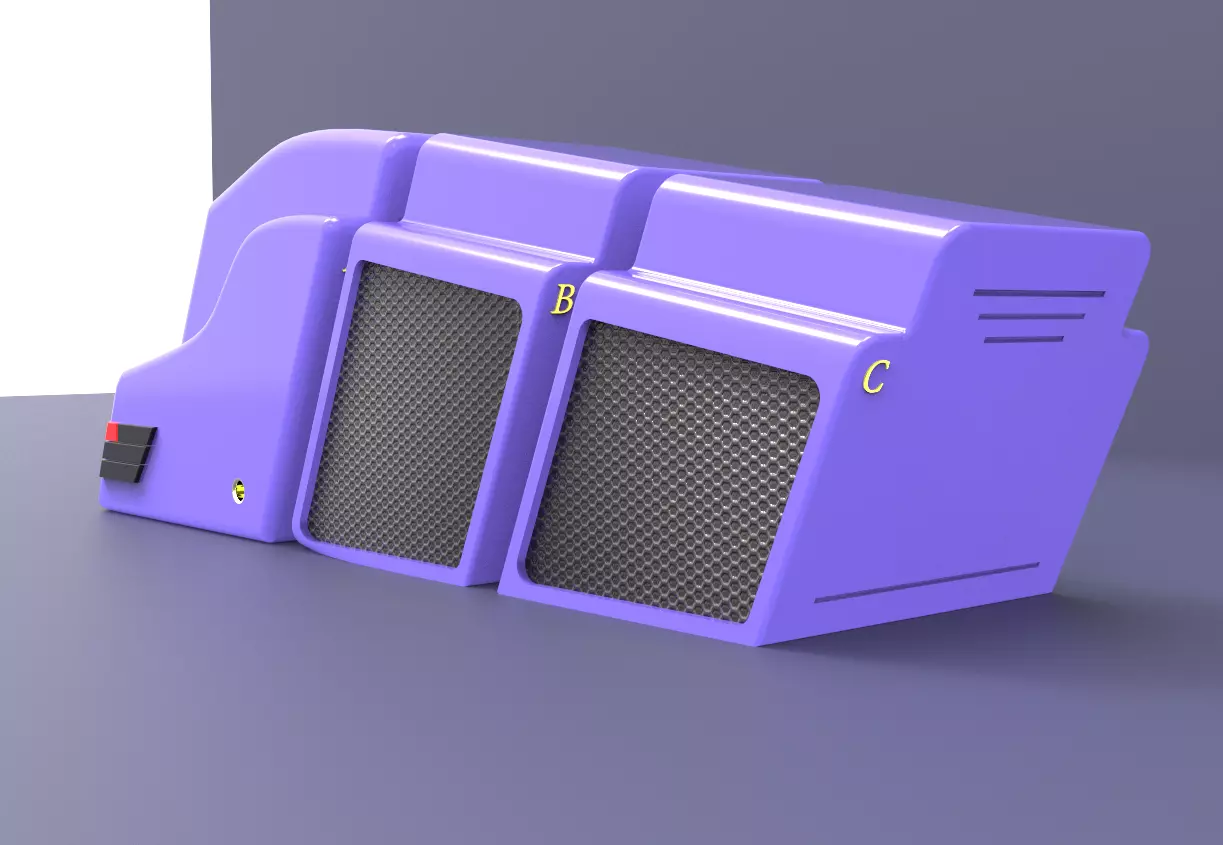 concept speaker 3D model_0