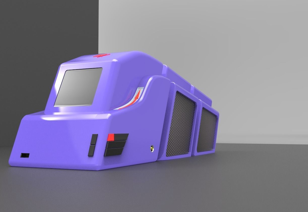 concept speaker 3D model_2