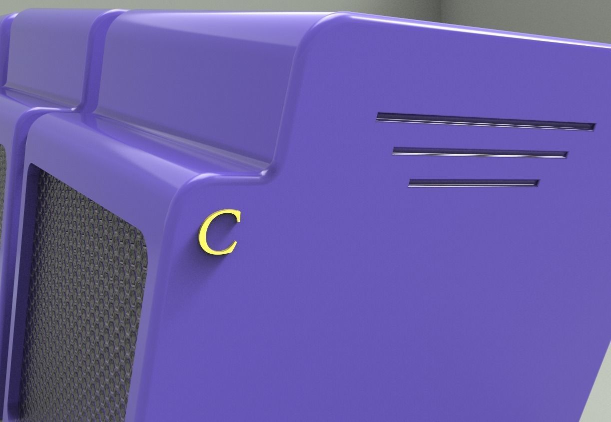 concept speaker 3D model_7