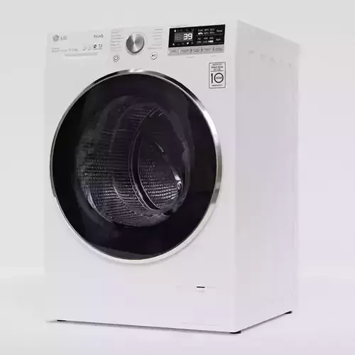 Washing Machine LG-F4WV7010S2W 3D model