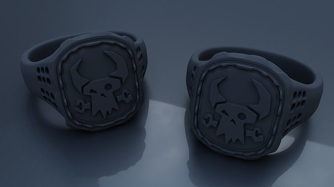 Ork Ring 3D print Model Free 3D print model