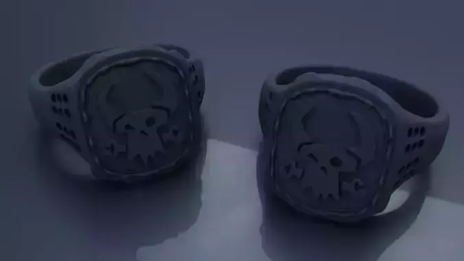 Ork Ring 3D print Model