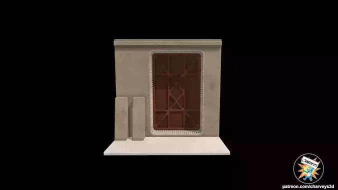 Star Wars Mos Eisley Street Diorama for action figures 3D print model