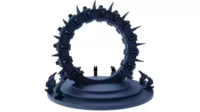 Portal Gate 3D print model 3D print model